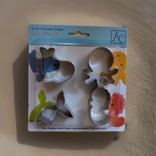 Sea Friends Cutie Cupcake Cutters