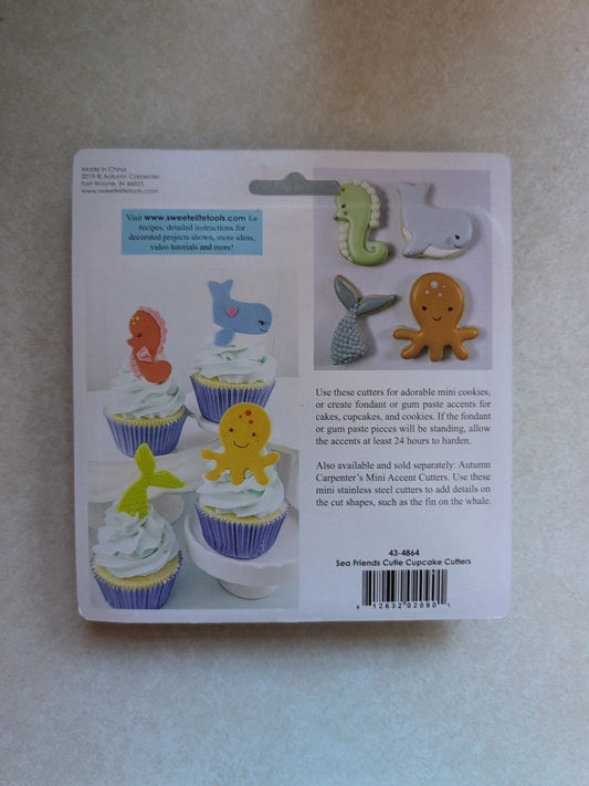 Sea Friends Cutie Cupcake Cutters